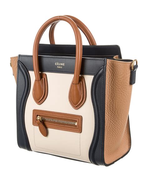 celine nano shopper bag|celine nano luggage tote bag.